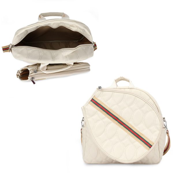 Leather Pickleball Paddle Bag-4